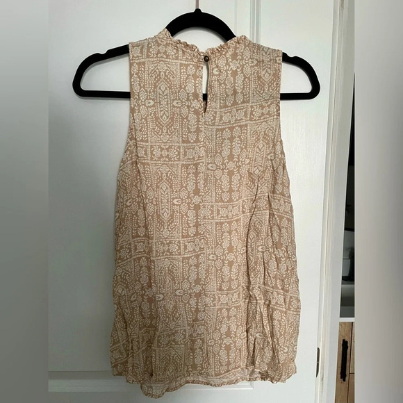Maurices Embroidered Yoke High Neck Tank - Picture 3 of 7